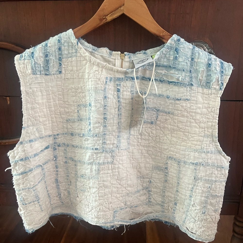 Cropped Vintage Quilt Top